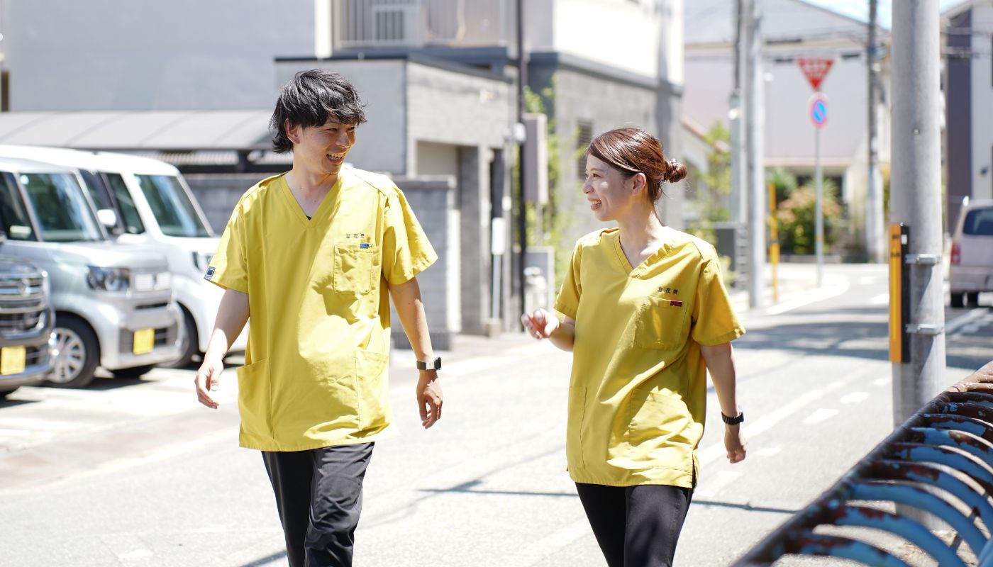 玄関迎えカットの参考例